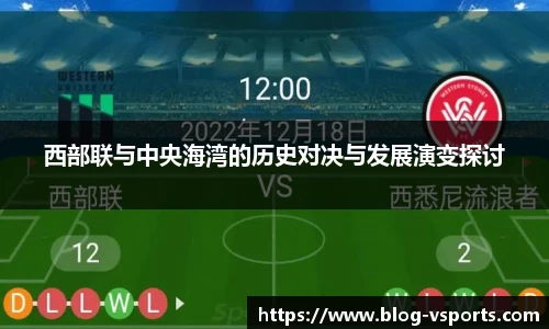 西部联与中央海湾的历史对决与发展演变探讨